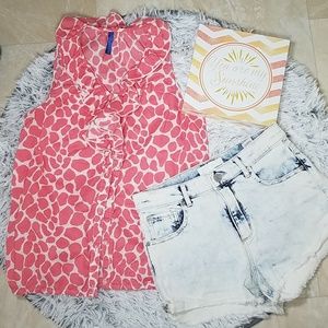 Giraffe Print Tanktop
